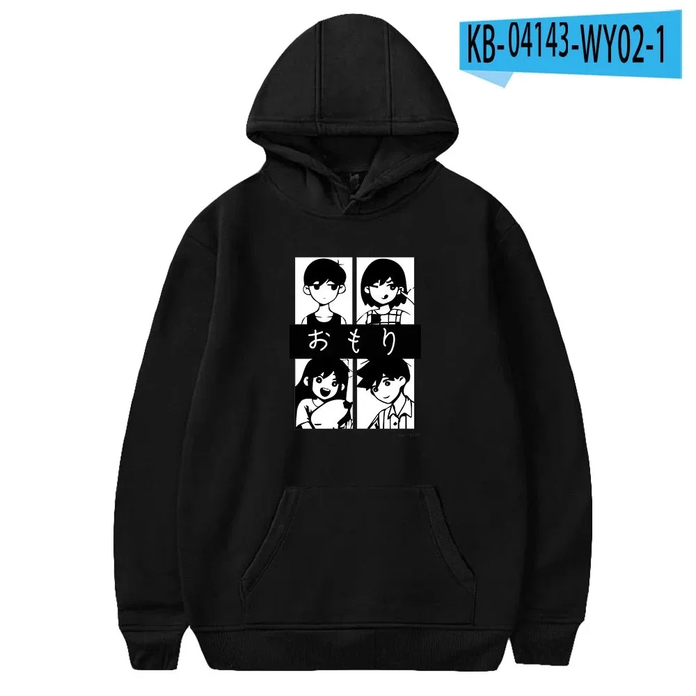 Omori hoodies moletom com capuz de manga comprida dos homens das mulheres unisex streetwear roupas de moda casuais 2024