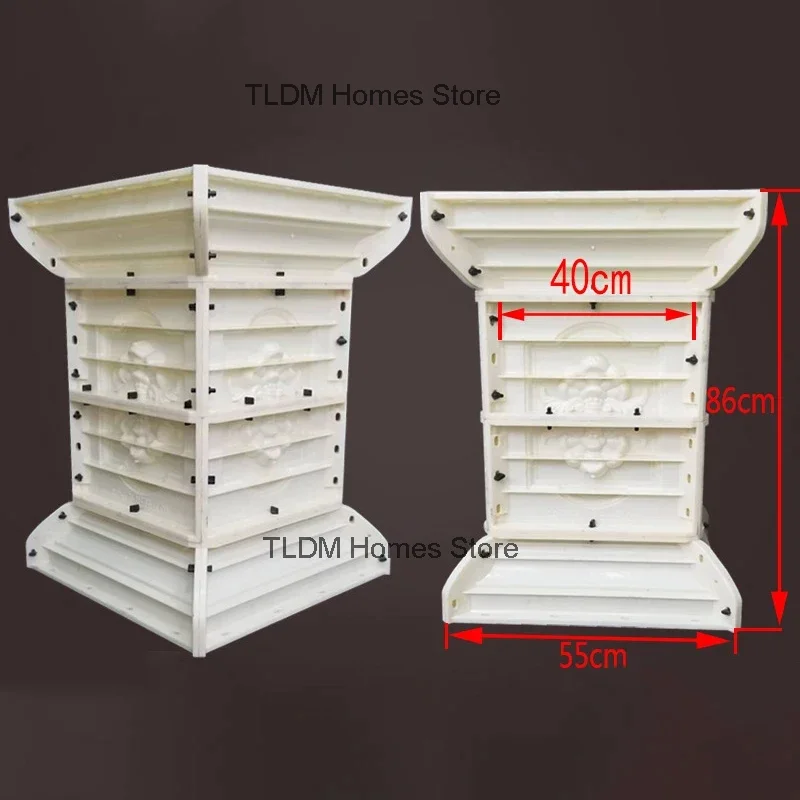 عمود الزاوية بوابة الرصيف العمود الروماني قاعدة القدم الصينية مربع الرصيف قالب الاسمنت شرفة درابزين بناء القالب
