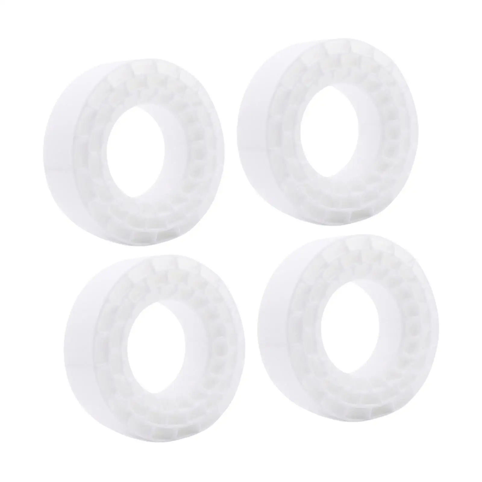 Waterproof Silicone Tire Inserts Shock Absorption Support for 1/10 RC Crawler Buggy Wheels Enhanced Stability Outdoor