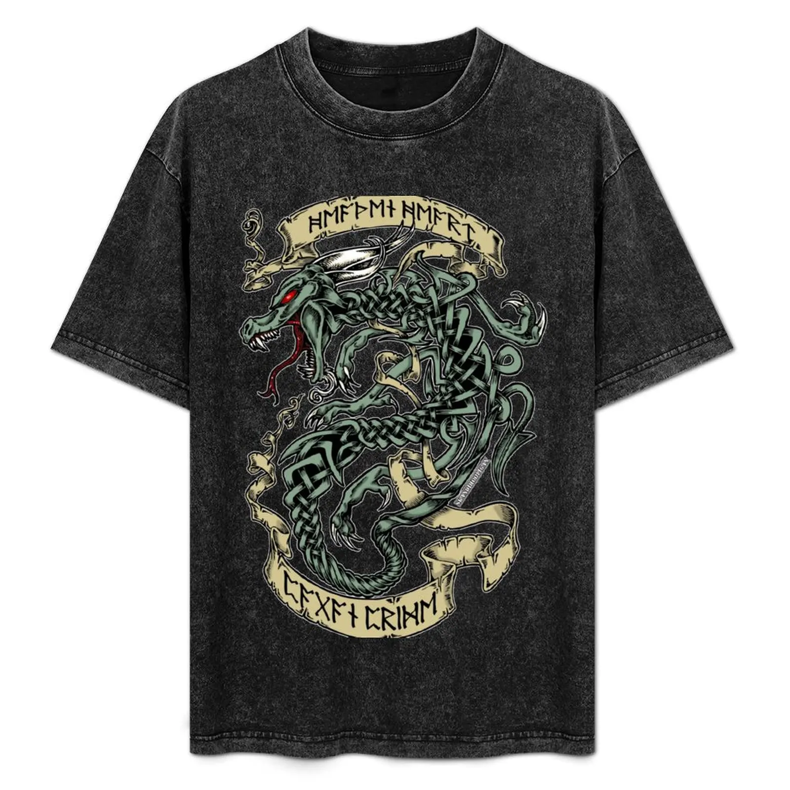 

Old Pride Dragon (Lg Color) T-Shirt vintage clothes customs design your own anime mens graphic t-shirts hip hop