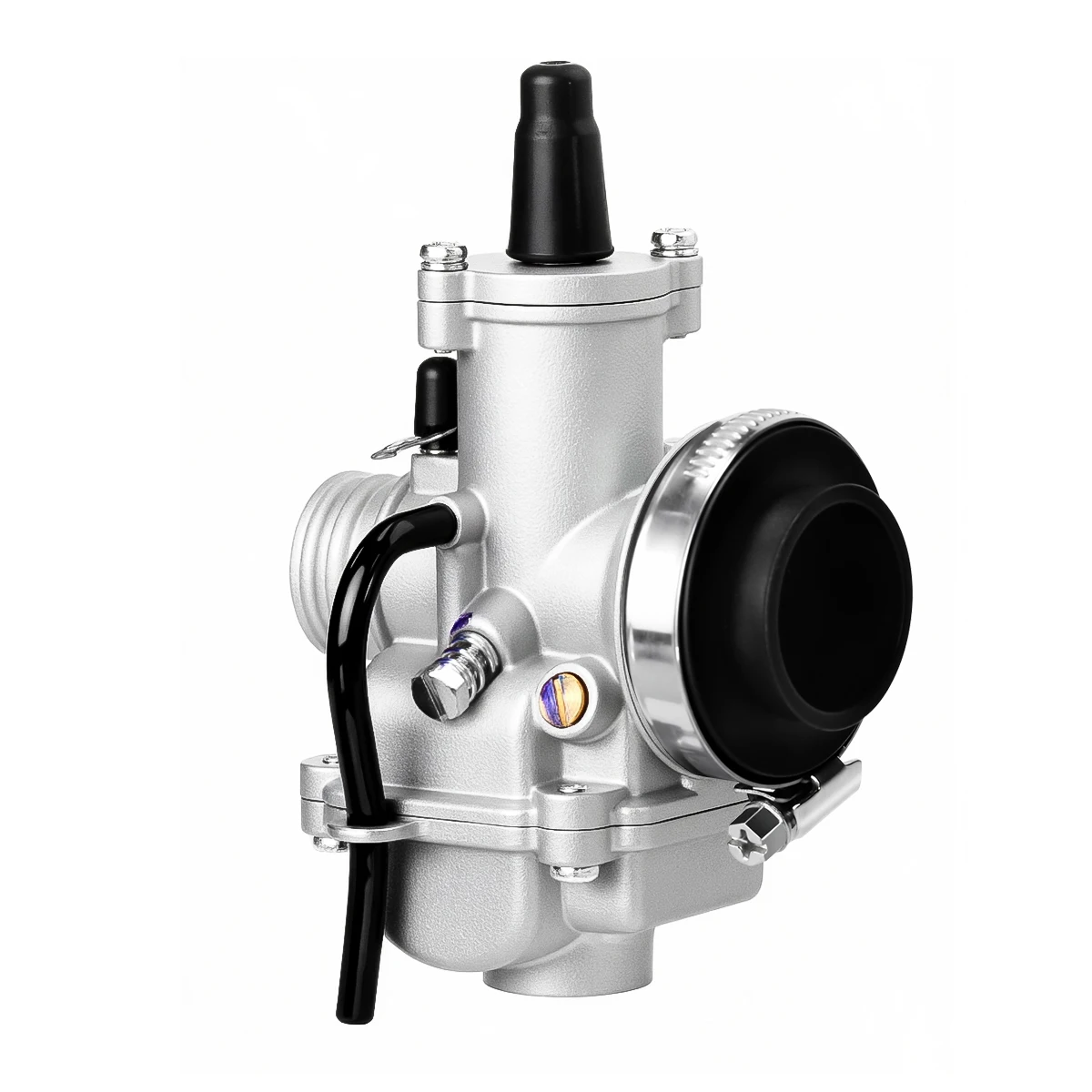 ZSDTRP Universal Carburettor Polini CP 15/17.5/19/21/23/24mm with Air Filter Connection Choke kit