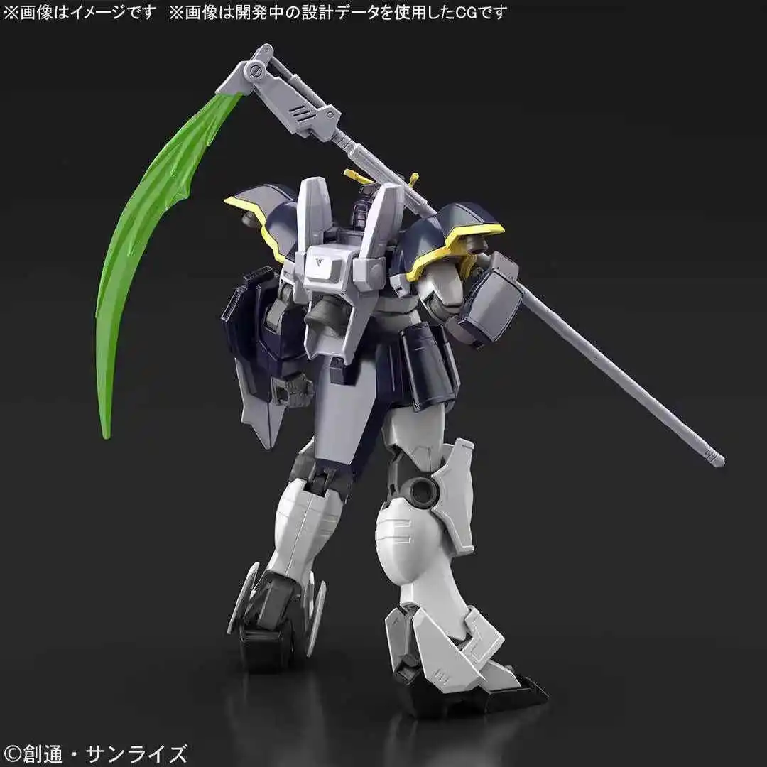 Bandai Genuíno 1/144 HG-XXXG-01D Gundam Deathscythe Model Kit Anime Figure Model Collection Toy Gift