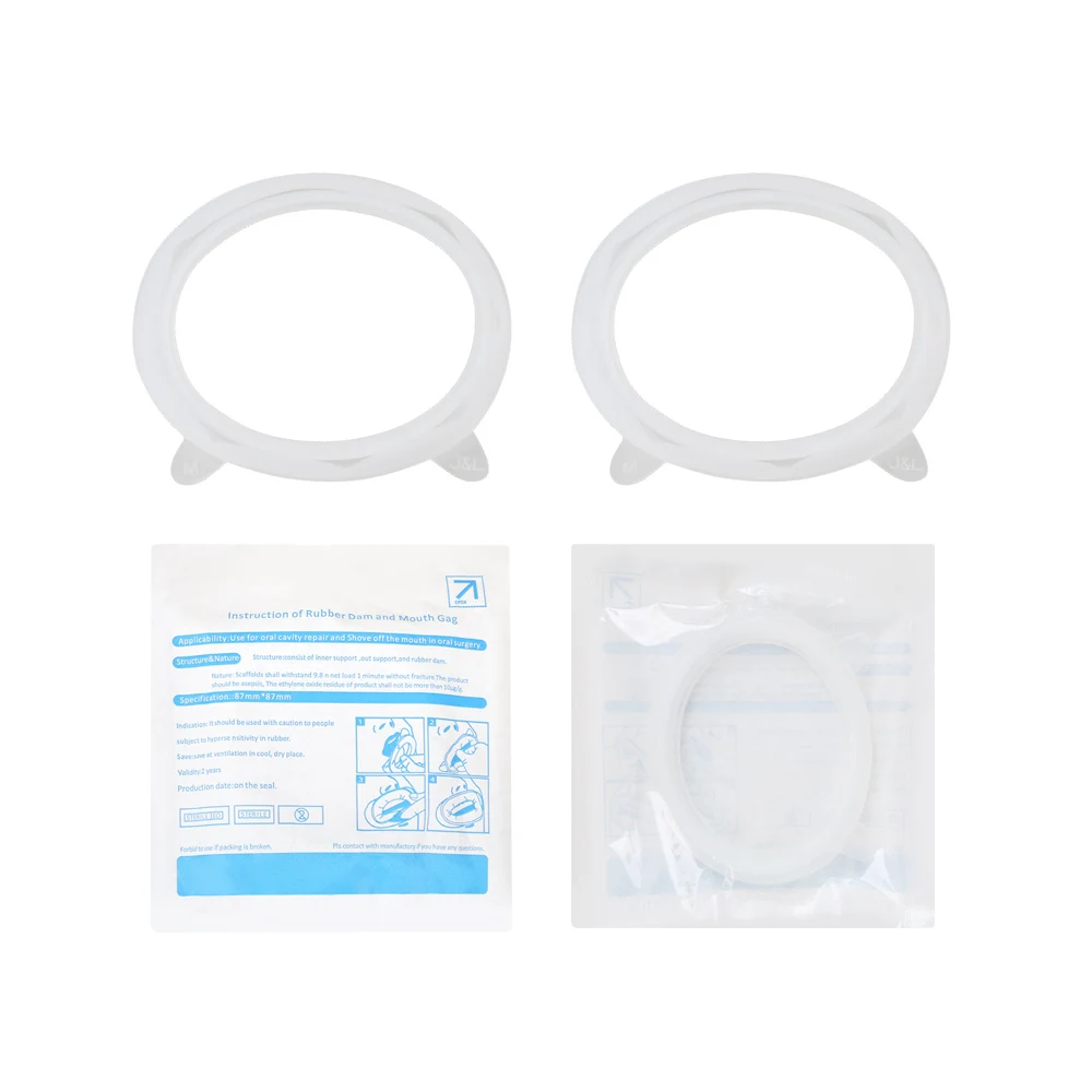 5pcs/10pcs O Shape Rubber Dam Dental Mouth Opener 3D Rubber Dam Retractor O Shape Prop Lip Cheek Expander Dentistry Materials