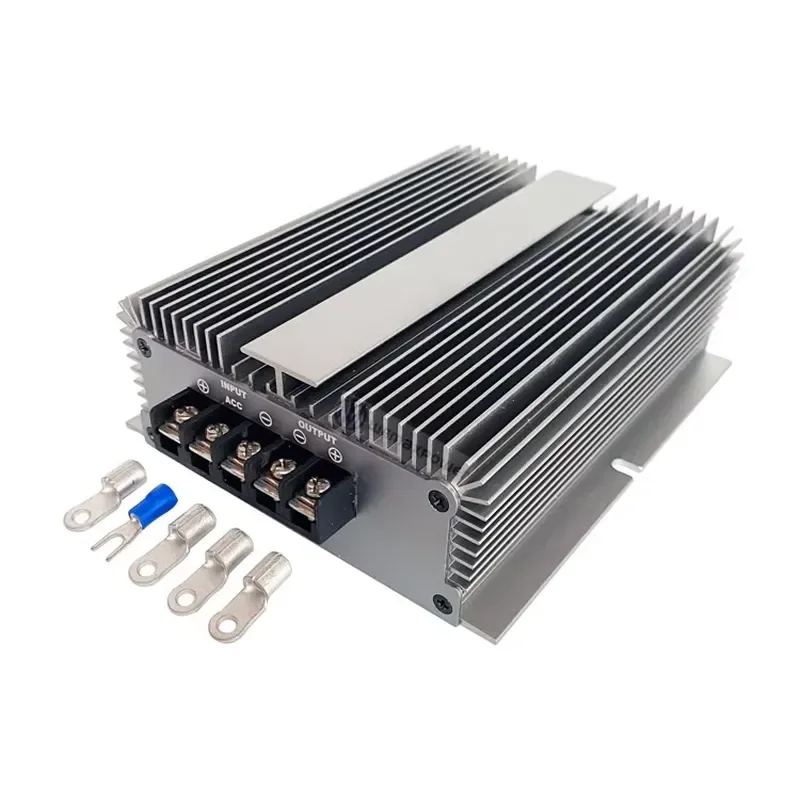 Waterproof Portable Automatic 12.5-16V 43.8V 10A DC-DC On-Board Alternator Battery Charger 438W for 36V Trolling Motor
