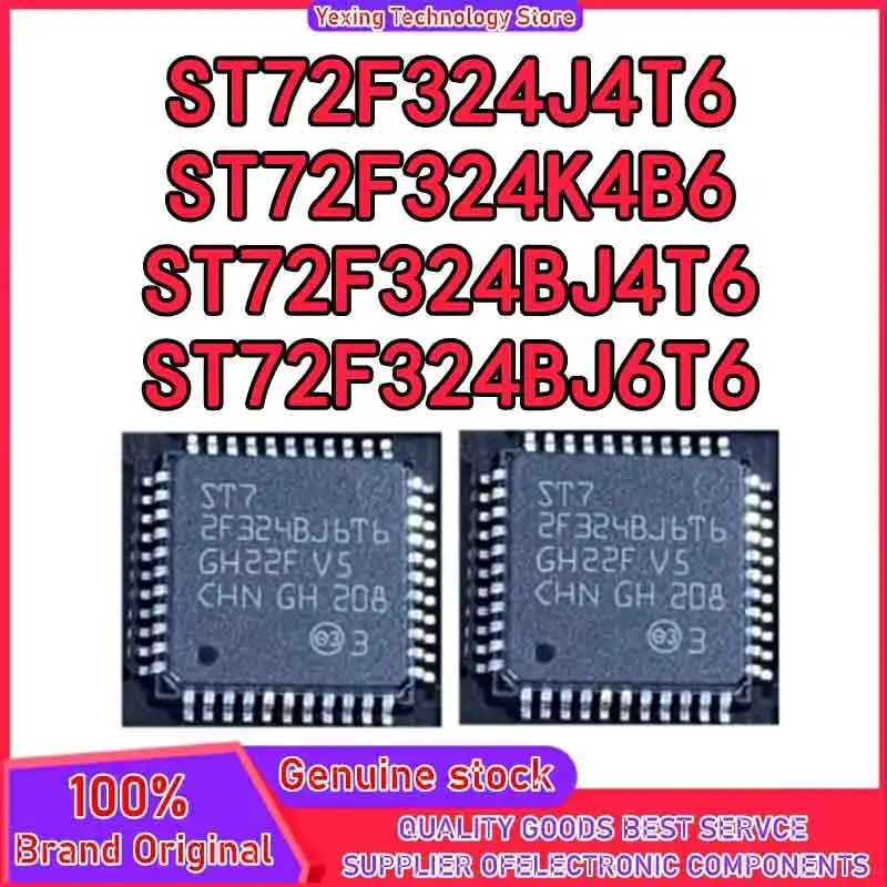 5 uds ST72F324J4T6 ST72F324K4B6 ST72F324BJ4T6 ST72F324BJ6T6 chipset IC nuevo Original en stock