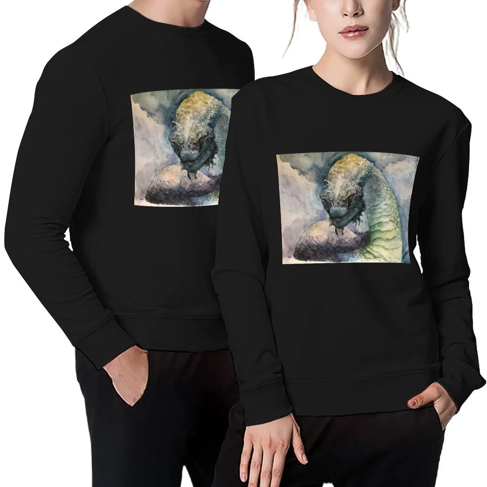 

Jormungandr - GoW Pullover graphic t shirts men men wear winter clothes korean autumn clothes new in hoodies & sweat-shirt