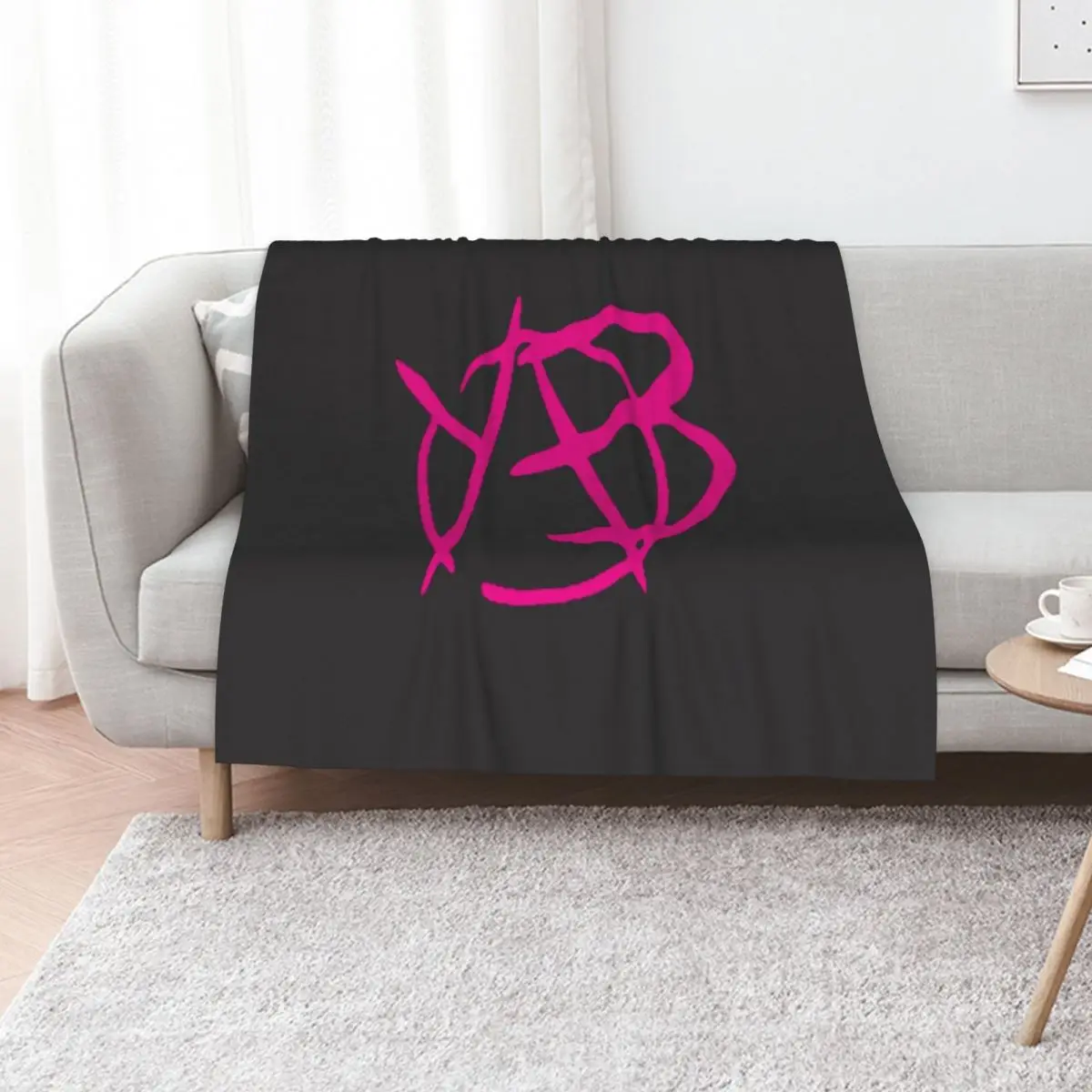 Yungblud logo Throw Blanket Sofa Throw Soft Plush Plaid Fashion Sofas Nap warm winter manga Blankets