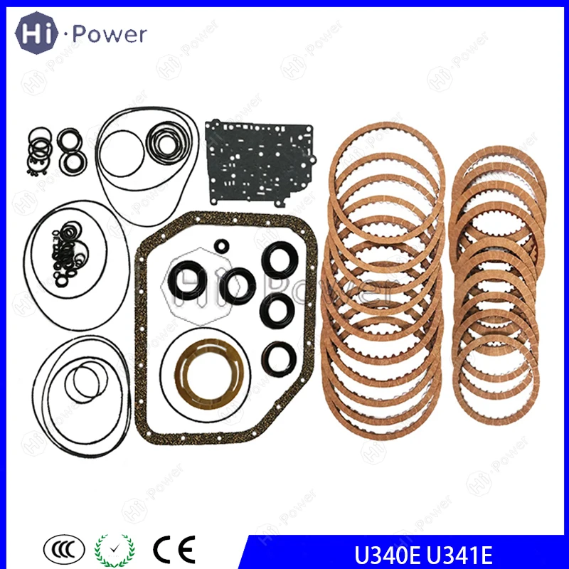 

U340 U340E U341E U34 Ремкомплект фрикционных дисков сцепления для автомобильной коробки передач TOYOTA COROLLA, комплект для капитального ремонта уплотнений диска коробки передач