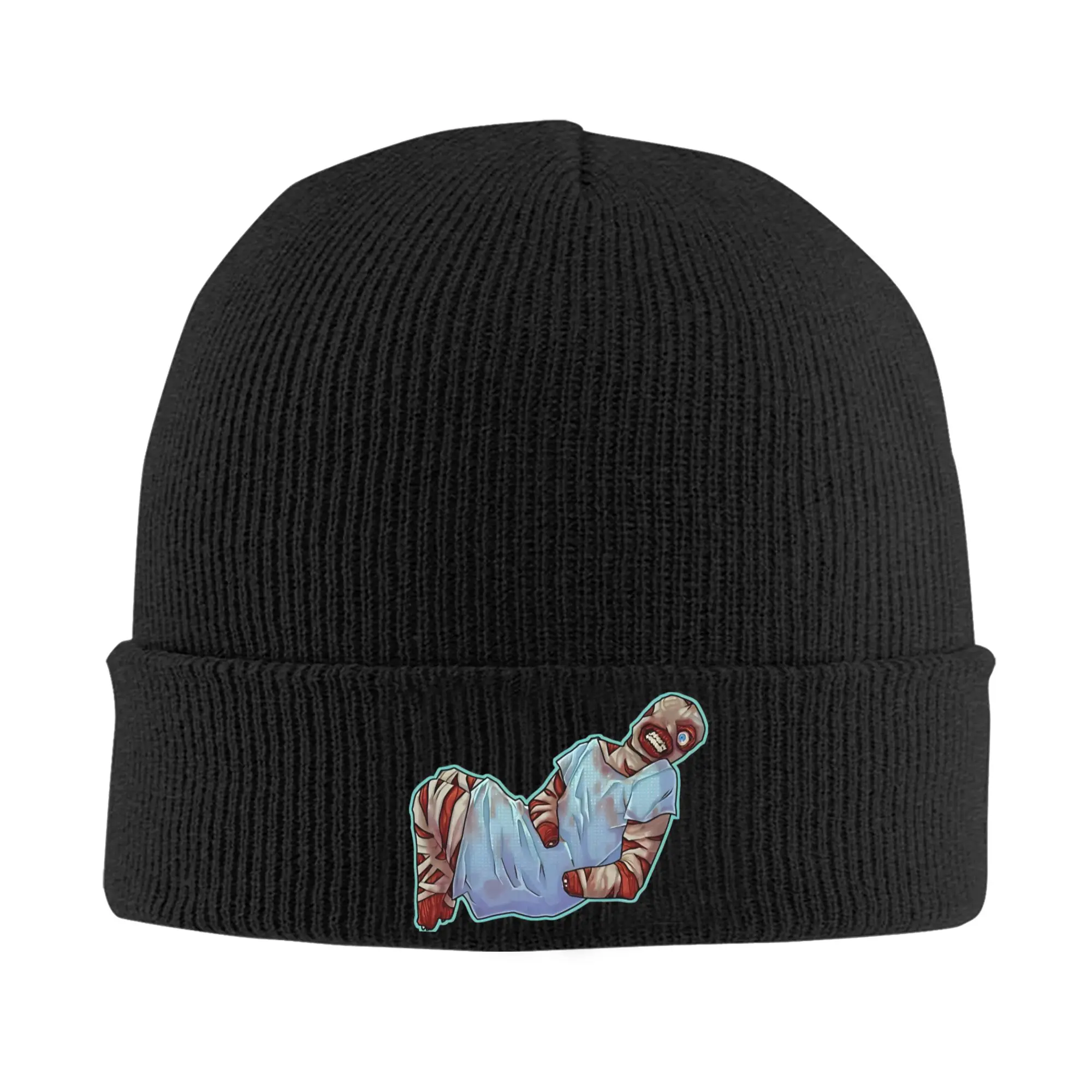 Captain Curly Mouthwashing Knitted Hat Beanies Winter Hats Warm Unisex  Fashion Horror Adventure Game Caps for Men Women Gifts,