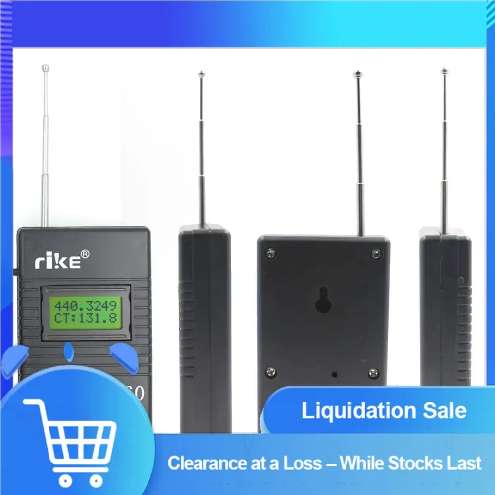 

50MHz-2.4GHz Portable Handheld Frequency Counter RK560 DCS CTCSS Radio Tester RK-560 Meter