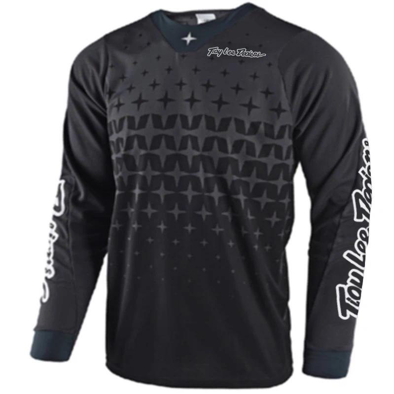 free shipping mtb motocross downhill jersey mountain bike moto rcycle bike mx off-road bike t-shirt long sleeve