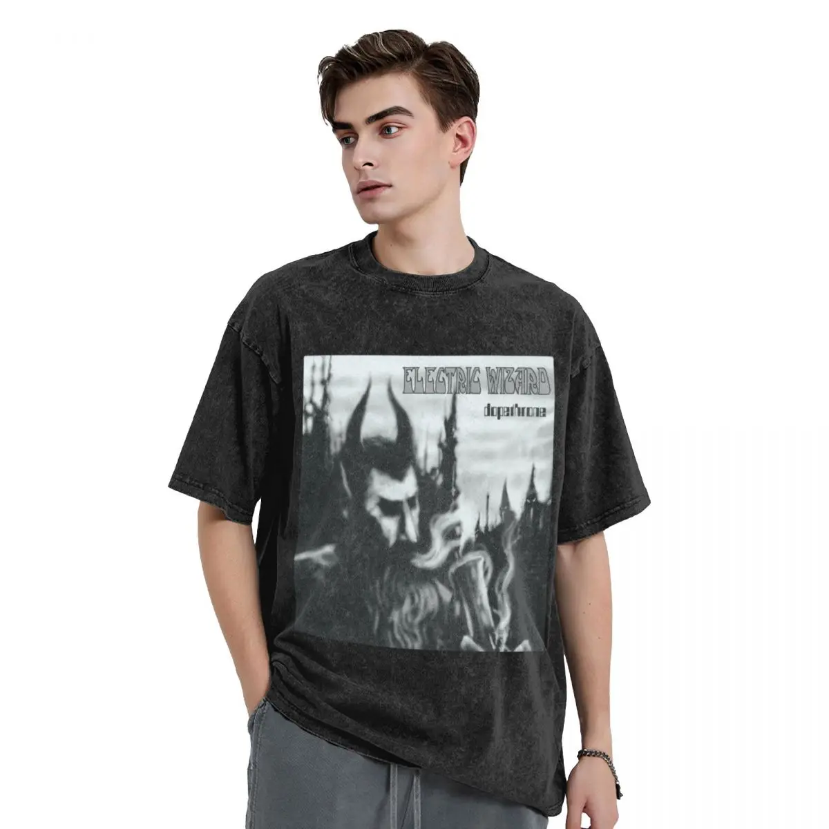 

Electric Wizard Dopethrone T-Shirt graphic shirts heavyweights men tshirt