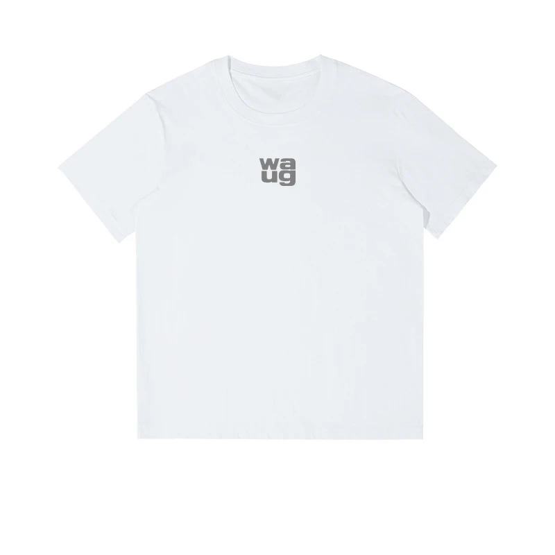 

Mens casual short-sleeved T-shirt mens and womens same summer trend loose round neck short-sleeved top