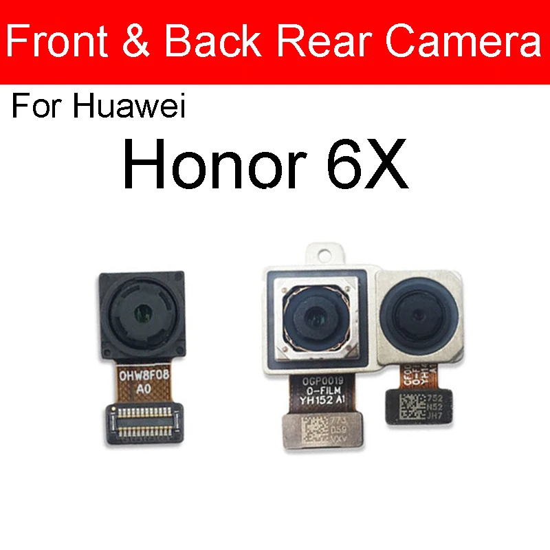 Front&Rear Camera For Huawei Honor 5A 5C Pro 5X 6A 6X 6C Pro AL00 TL00 L01 L21 Back Facing Camera Flex Cable Replacement Parts