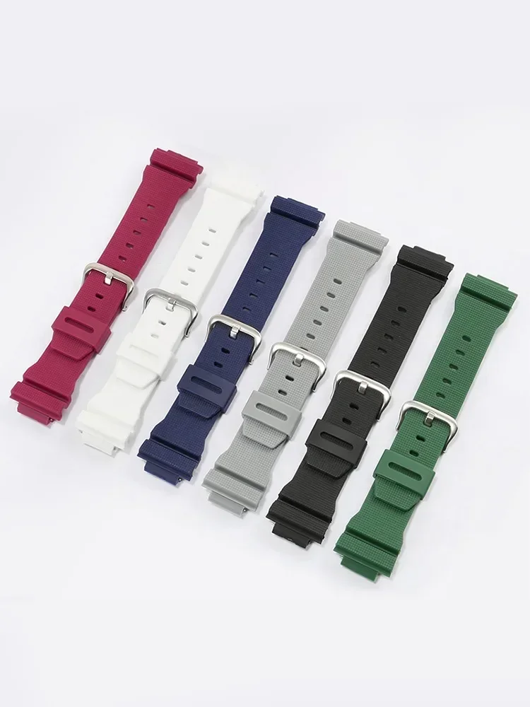 Per Casio G-SHOCK GM-2100 GA-2100 GWM-5610 DW-5600 6900 Serie Uomo Modificato Gomma di Silicone Resina Orologio Bracciale 16mm
