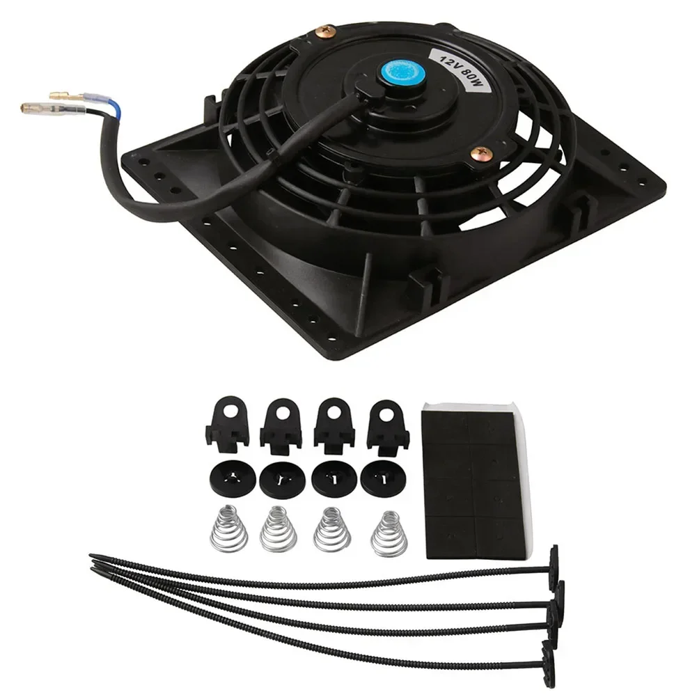 

6 Inch Fan 12V Cooling Fan Strong Wind Output Wide Applicability Efficient Heat Dissipation Stable Electric Fan For Cars