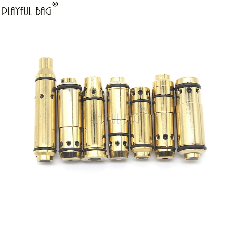 .38SPL.380ACP.40S&W.45ACP Trockenfeuer-Laser-Trainingspatrone Snap Cap Bore Sight für Schießübungen QG424S – Detail 6