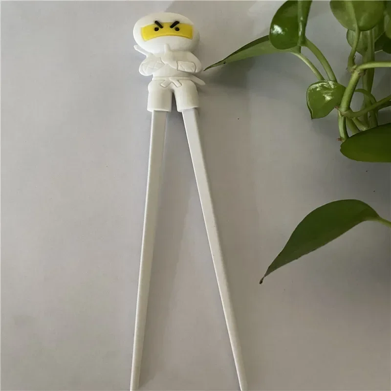 1 pair of cute samurai chopsticks learning training chopsticks multicolor samurai Chinese kids chopsticks learner gift