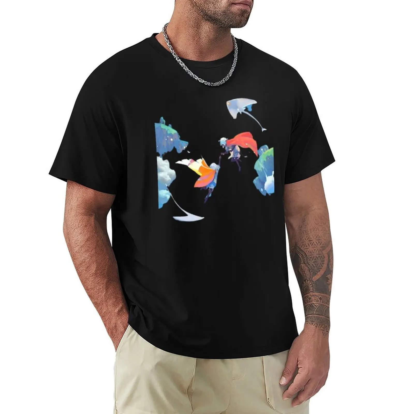 

sky cotl T-Shirt cheap stuff Aesthetic clothing designer shirts oversizeds t shirts for men cotton