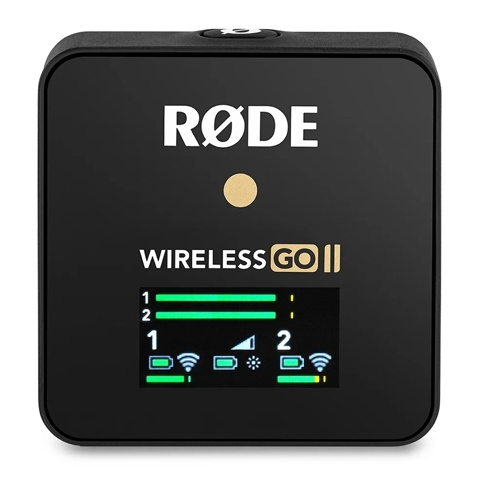 Rode-microfono Inalambrico Pro GO2 GO II, Sistema De Transmision Para Telefono Android Y IPho  Ne, 2,4g