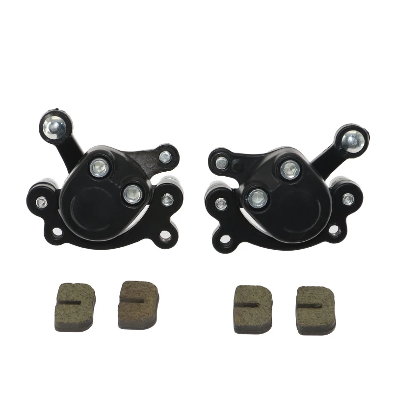 Front & Rear Disc Brake Caliper for 2 Stroke 33cc 43cc 49cc Mini Moto Kids Dirt Pocket Bike ATV Quad Go Kart Gas Scooter