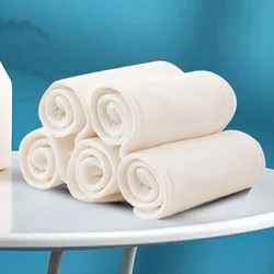 5PCS Soft Bamboo Cotton Cloth Inserts With Absorbent Microfiber Diaper Insert Liner Pad