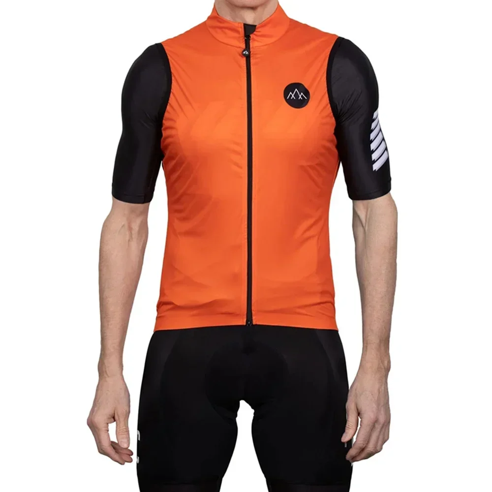 Band Van Klimmers Horizons Mannen Winddicht/waterdicht Fietsen Vest Mouwloos Gilet Fiets Kleding Chaleco Ciclismo Mtb Vest