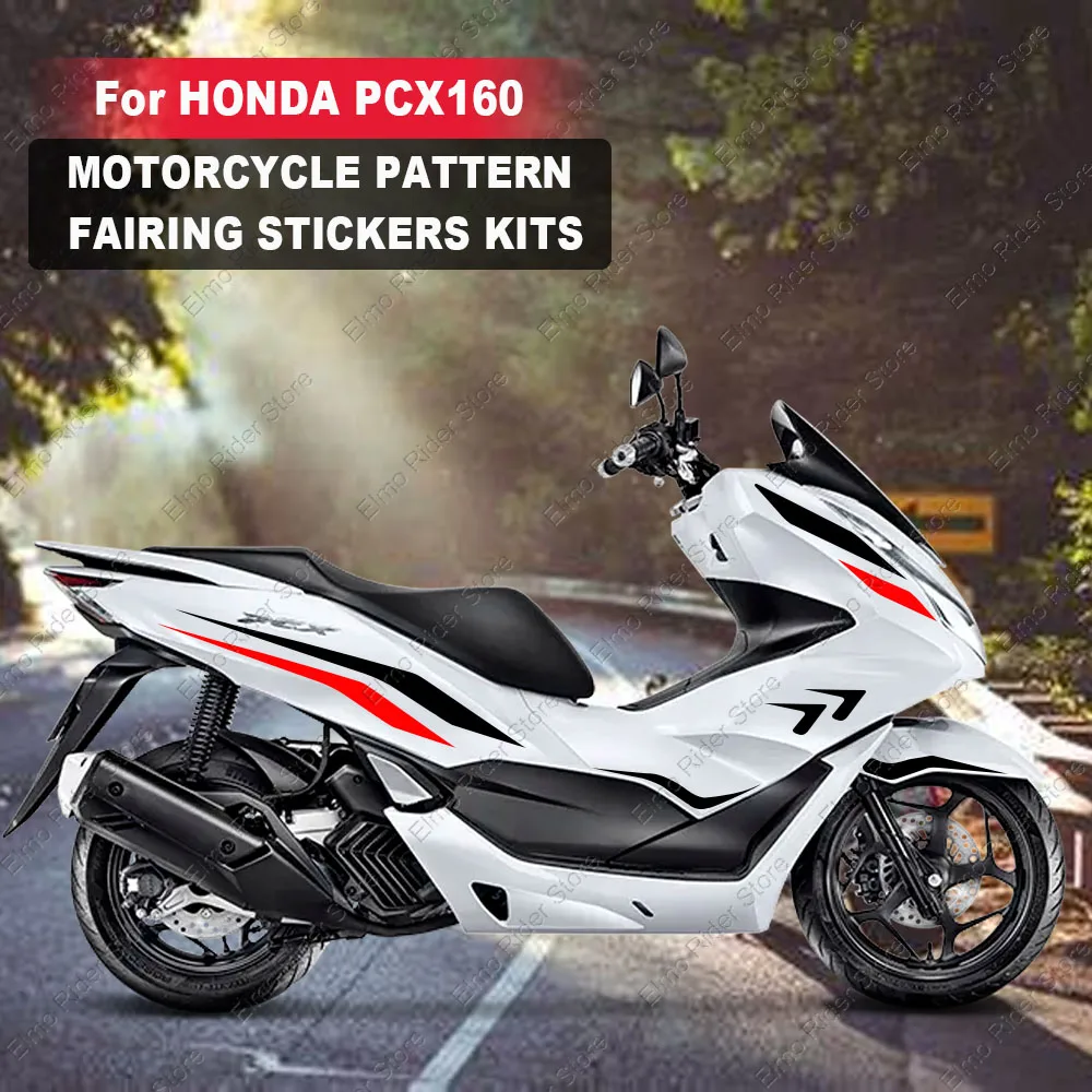 Stiker motor, untuk HONDA PCX 160 Fairing kit dekorasi dan stiker pelindung