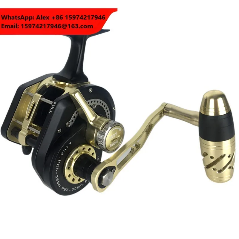 Metal Jigging Master Fishing Big Game Overhead Reel Tuna Conventional Reel Boat Slow Pitch Jigging Reel For Saltwater