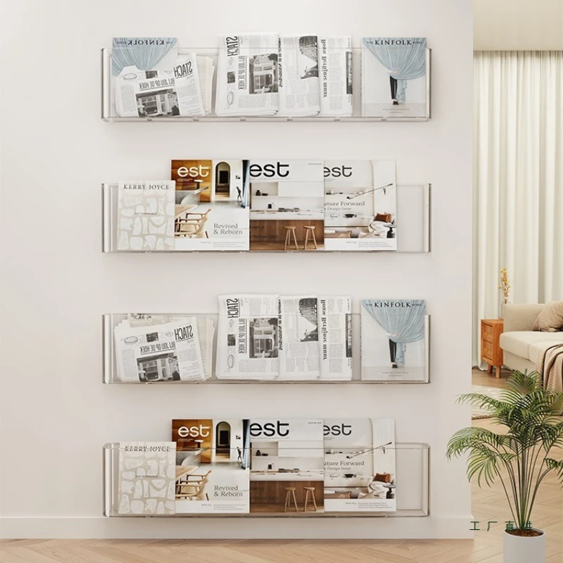 

Nordic Shelf Magazine Racks Living Room Wall Storage Organizer Magazine Racks Office Plastic Furniture Aus Dem Regal MHSNJ