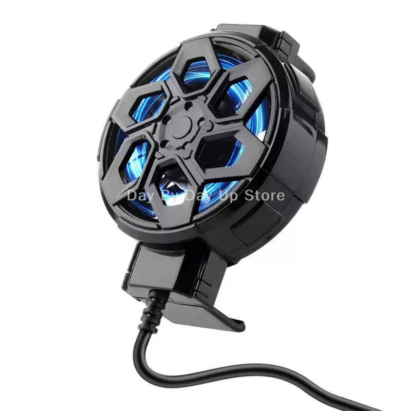 1PC Portable Cooling Fan Mini Cooling Fans For Mobile Phone Silent Cooler Cell Phone Gaming Radiator Game Cooler