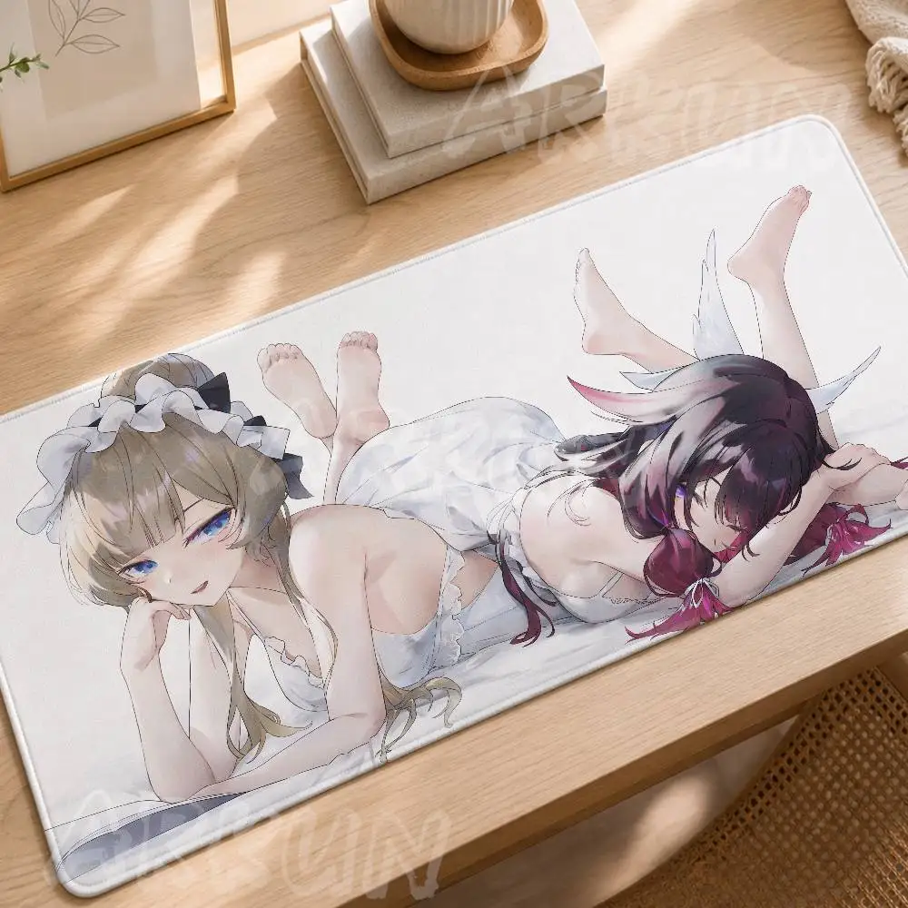 Kawaii Sandrone Anime Girl Mouse Pad, Game Genshin Impact Desk Mat Beautiful Anime Girl Gaming Non Slip Rubber Base Keyboard Mat