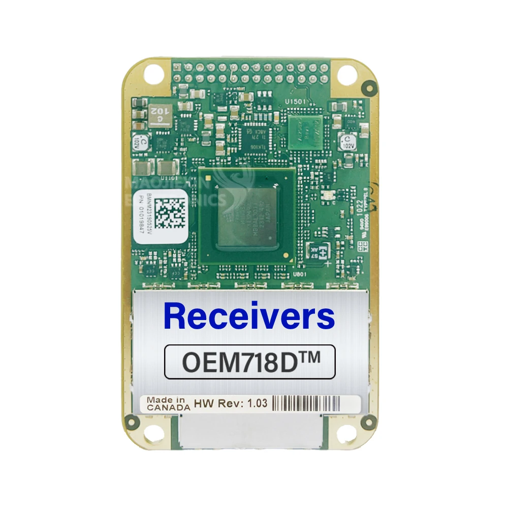 

Приемник GNSS RTK Rover направленный GPS для Novatel OEM718D 5 Гц L1 L2 L5 ГЛОНАСС Galileo BDs плата разработки позиционирования GPS