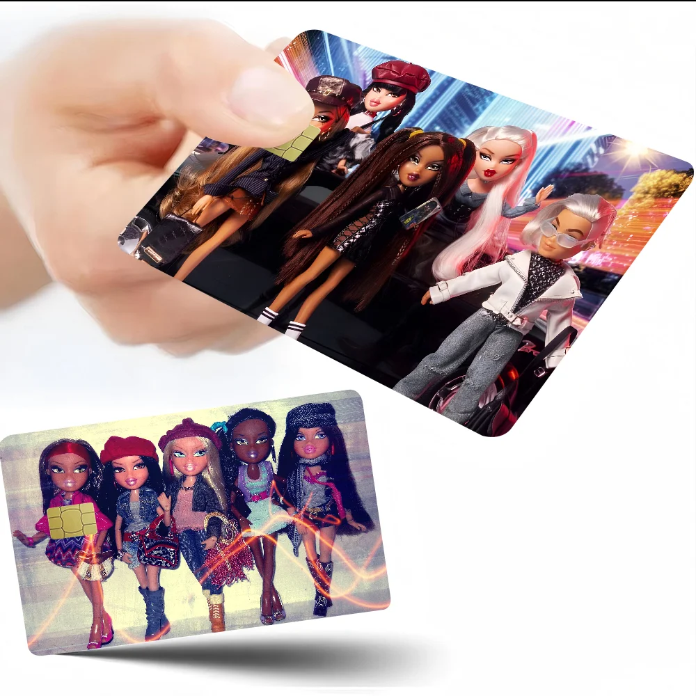 دمية جميلة B-Br-atzesDiy بطاقة الخصم الائتمانية ملصق حفلة ملصق الديكور مقاوم للماء رقاقة صغيرة بطاقة الجلد ملصق #5