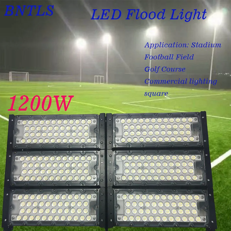 Imagem -02 - Led Tunnel Light Flood Light Outdoor Spot Iluminação Lâmpada Impermeável Ip65 Stadium Luz Projetor 400w 600w 800w 1000w 1200w