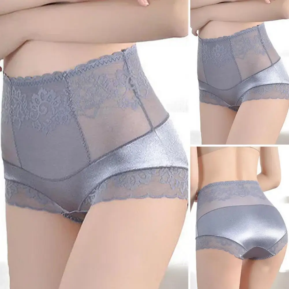 Lightweight Stretchy Underwear Women High Waist Lace Embroidery Butt Lifter Panties for Women Sexy Tummy Control Underwear