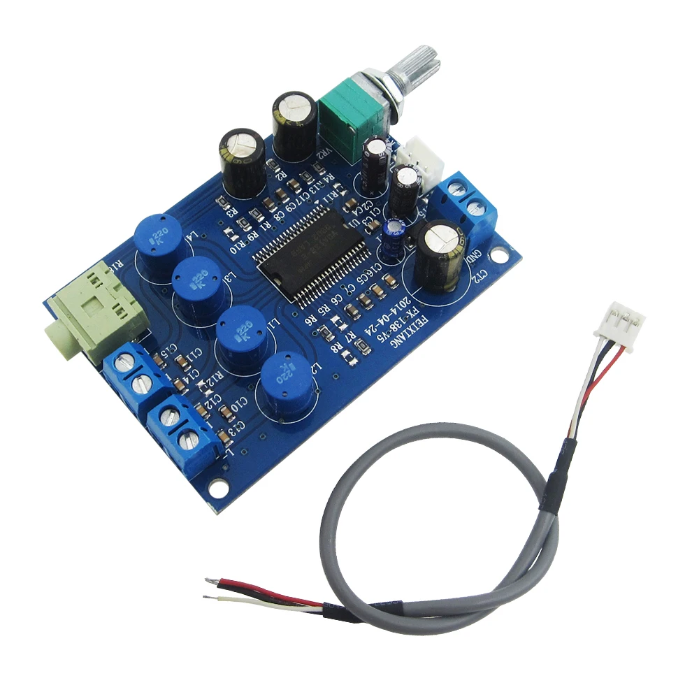 1pcs New Digital Amplifier Board for Program Voltage Range 9-14V beyond TA2024 20W