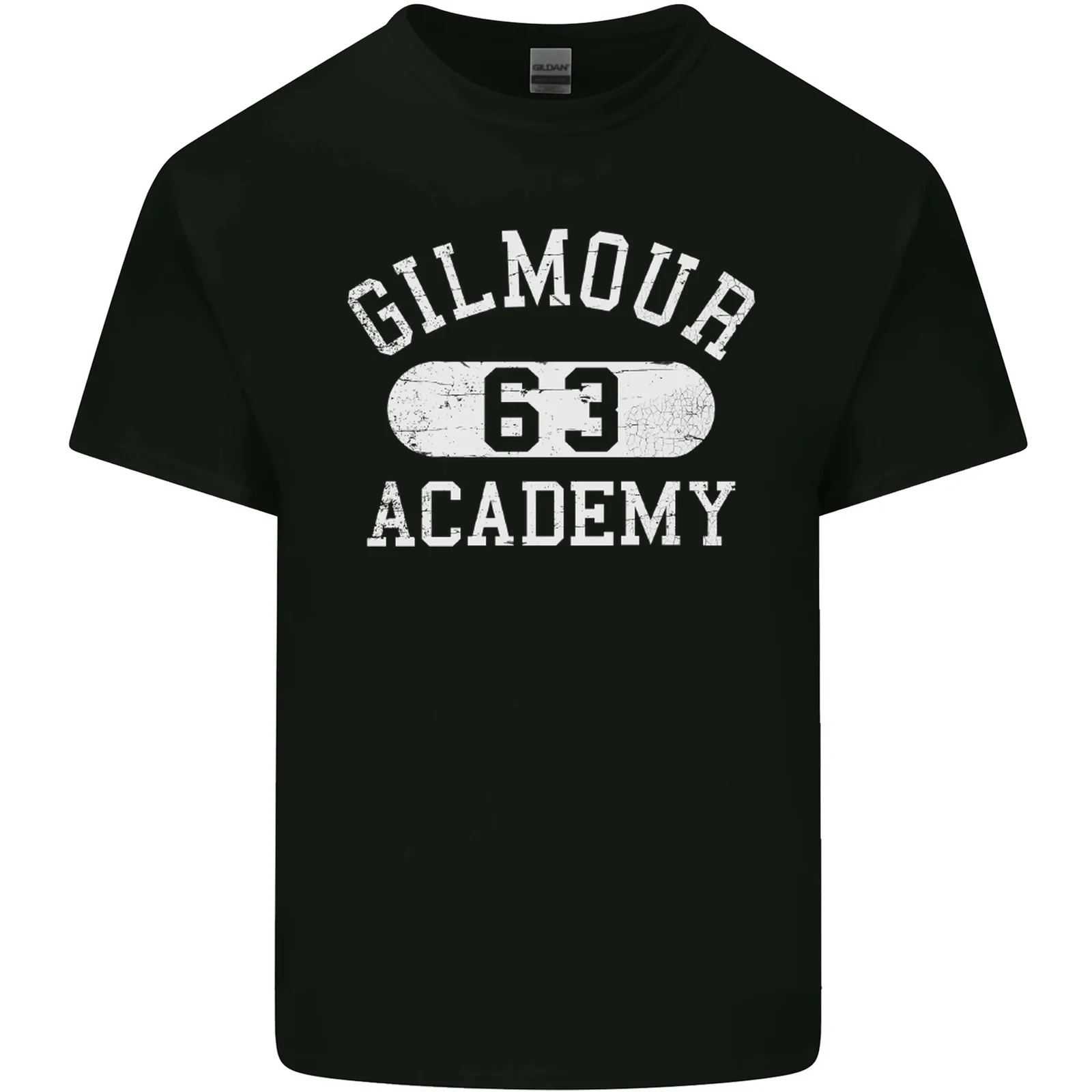 Gilmour Academy 63 Distressed Mens Cotton T-Shirt Tee Top