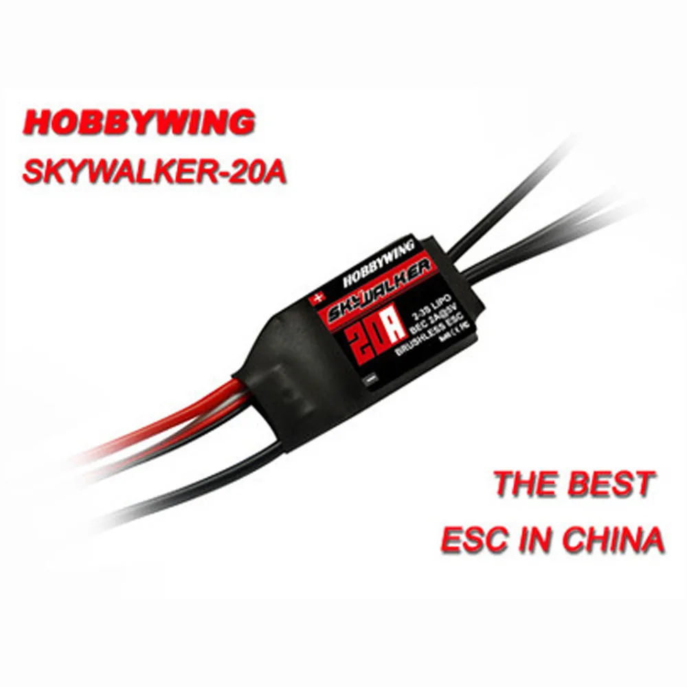 100% original  Hobbywing Skywalker 15A 20A 30A 40A 50A 60A 80A ESC Speed Controller With UBEC For RC Airplanes Helicopter