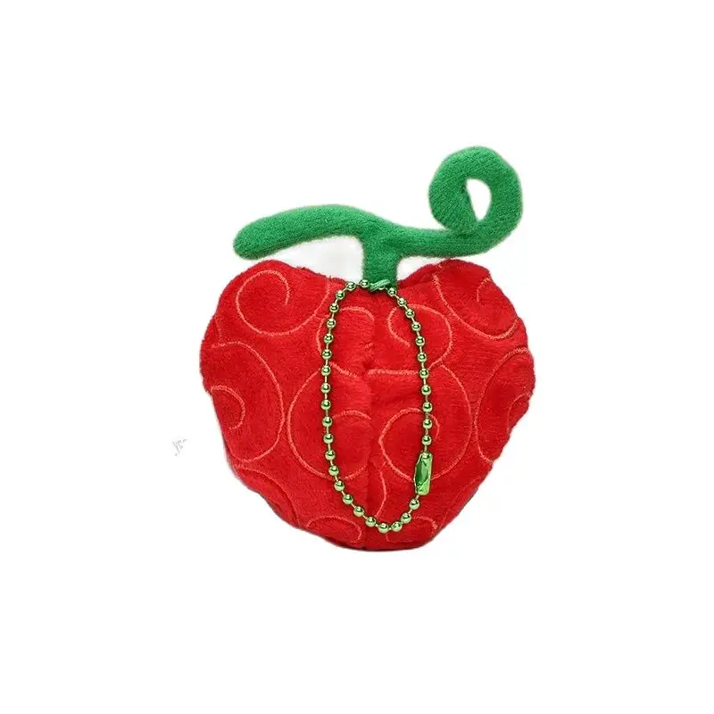 Operation Fruit 3 inches Plush Toy Pendant , Cursed Devil Fruit Surgical Stuffed Animal Cartoon Game Teddy Key Chain Ring Doll