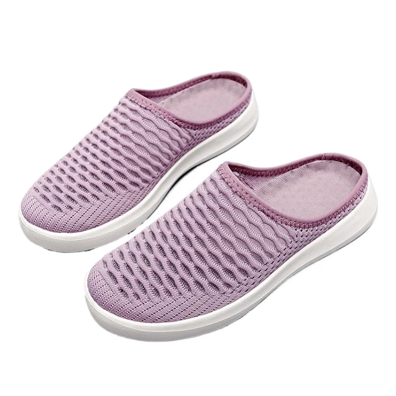 

Women Lightweight Soft Sole Sandals Summer Beach Slipper Breathable Mesh Flat Shoes Women Flip Flops Zapatos Mujer Home Slippers