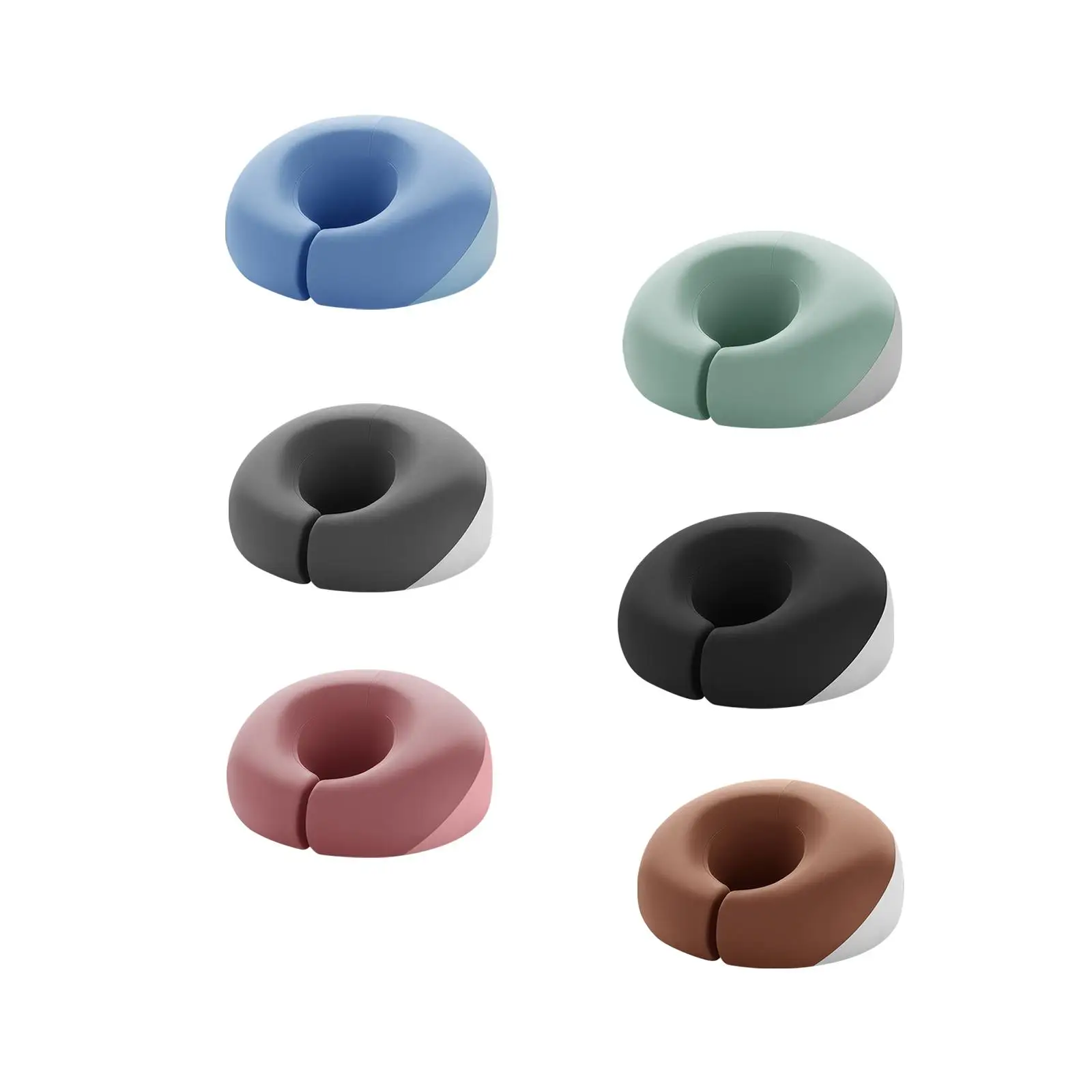 

Massage Pillow Napping Pillow with Removable Pillowcase Ergonomics Lying Down