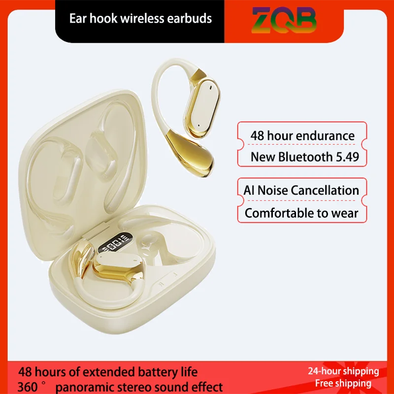 

ZQB Q11 ows open earbuds V5.3 bluetooth wireless headphones with microphone Air conduction Sport Earbuds For All Smartphones