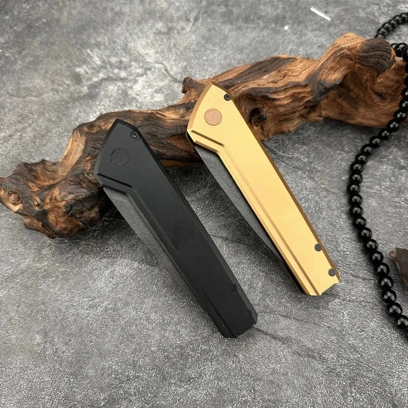 838 Coltello pieghevole deploy Lama in acciaio 440C Coltello da caccia militare tattico esterno Coltello da tasca multiuso EDC Regalo da uomo