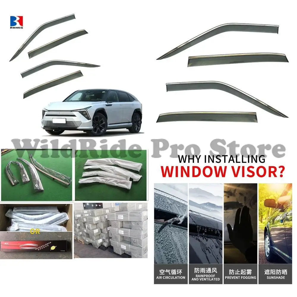 

1 set Honda S7 2025 computer injection high quality sun visor deflector