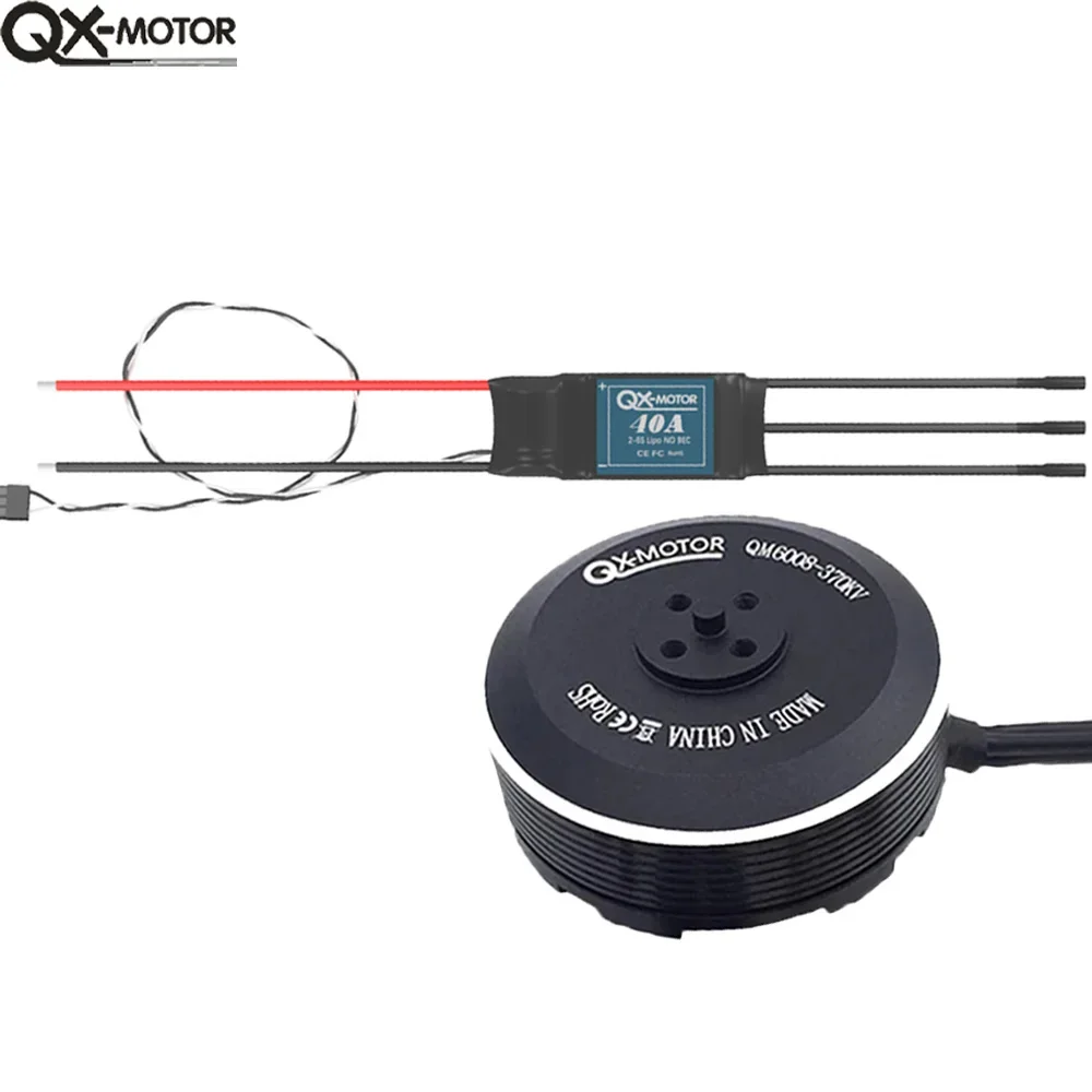 QX-Motor QM6008 (5208) 320KV 370KV محرك بدون فرشاة مع 40A ESC لـ Rc Multicopter Hexacopter Octacopter