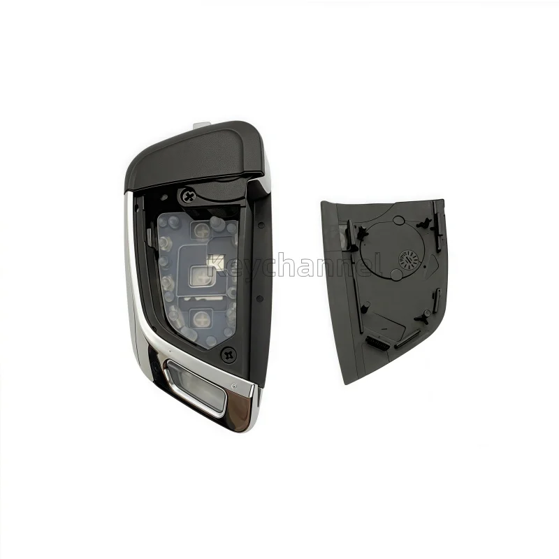 keystar 1pcs 3 Buttons XKKF03EN VVDI Knife Flip Key Shell Remote Case Xhorse Universal Car Flip Key Shell Without Battery Holder