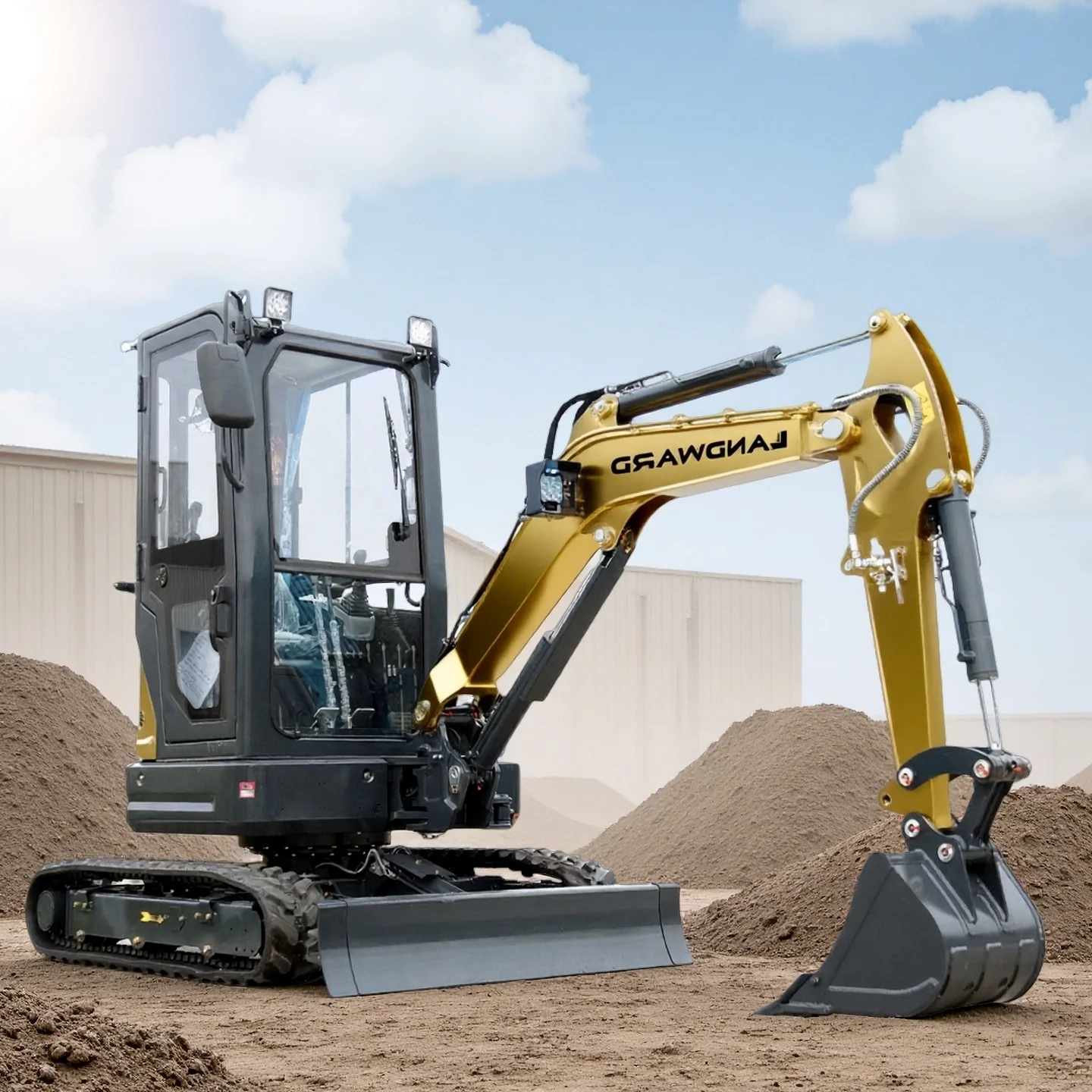 

Hydraulic Crawler 1.8 Ton Small Excavator For Sale Agricultural EPA Diesel Powered Bagger 2500 KG Mini Digger Euro 5 Customized