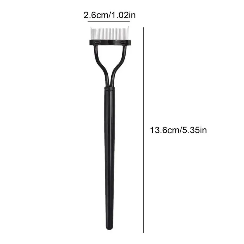 หวีขนตาเครื่องสําอางแปรงเครื่องมือ Eyelash Definer มาสคาร่าหวีมาสคาร่า Applicator EyeLash Separator Professional Eye Makeup
