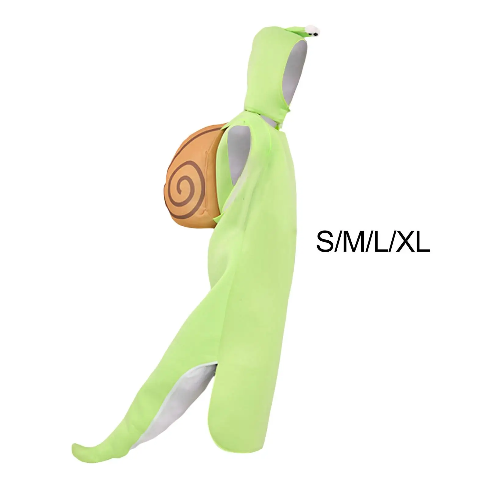 Kids Snail Costume Cartoon Apparel Accessories Cosplay Costume for Pretend Play Cosplay Boys and Girls Stage Performance Holiday